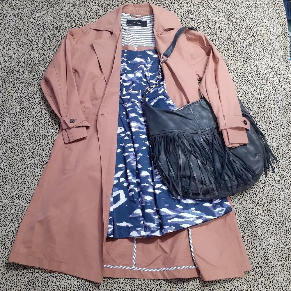 ☔ZARA TRENCH COAT☔XS